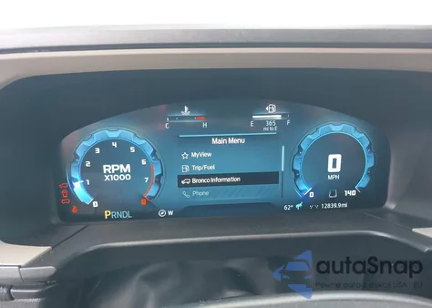 2025 Ford Bronco Sport Big Bend из США, поврежденный, VIN 3FMCR9BN3SRE34752